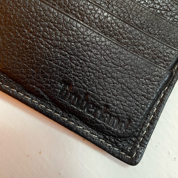 Timberland Leather Wallet - Black Used - Picture 3 of 7